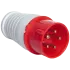UEA 015 16А 380В 3Р+N+Е IP44 Вилка переносна