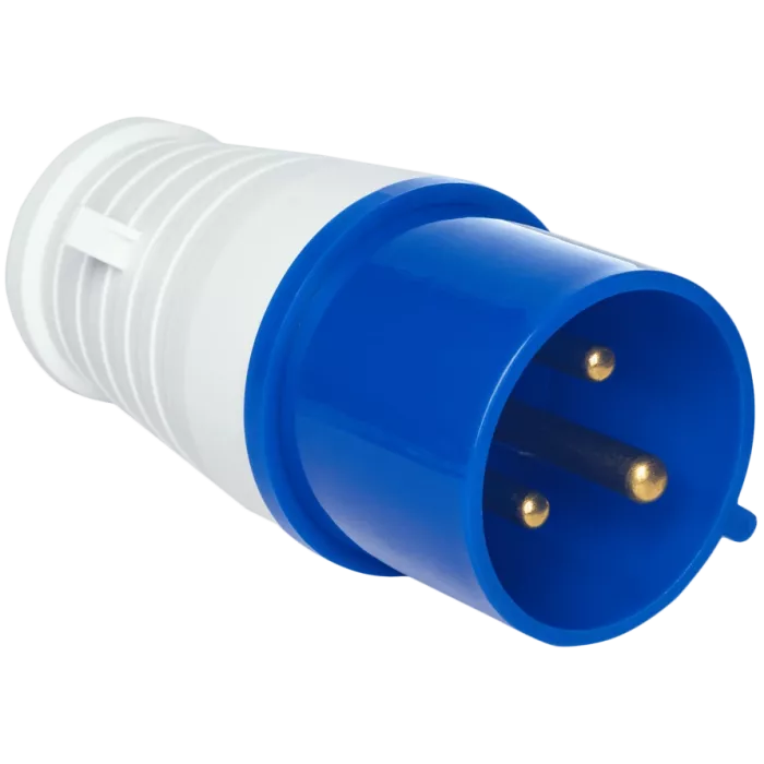 UEA 023 32А 220В 2Р+Е IP44 Вилка переносна