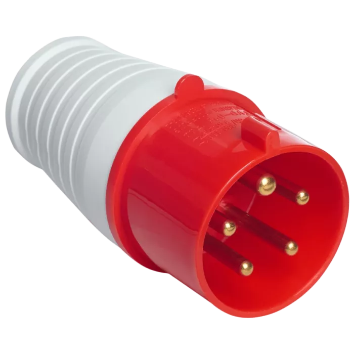 UEA 025 32А 380В 3Р+N+Е IP44 Вилка переносна