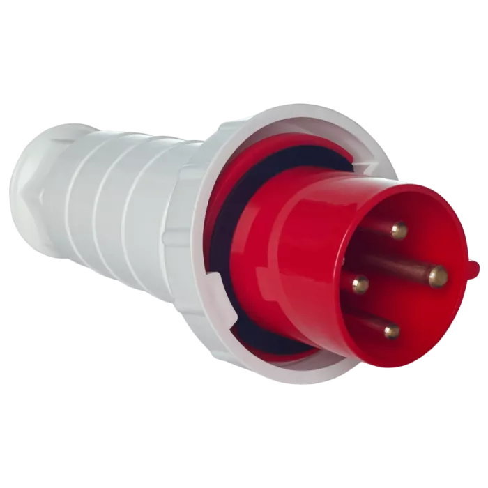 UEA 034 63А 380В 3P+Е IP67 Вилка переносная