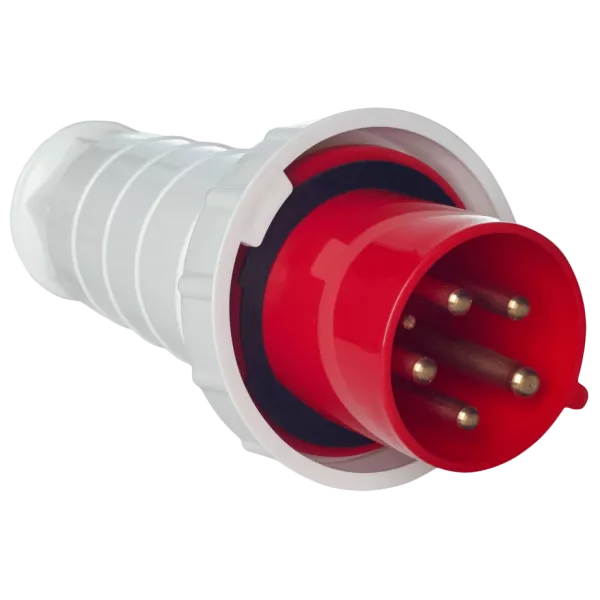 UEA 035 63А 380В 3Р+N+Е IP67 Вилка переносна