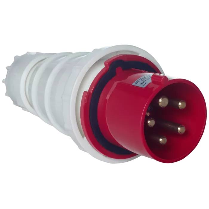 UEA 045 125А 380В 3P+Е+N IP67 Вилка переносна