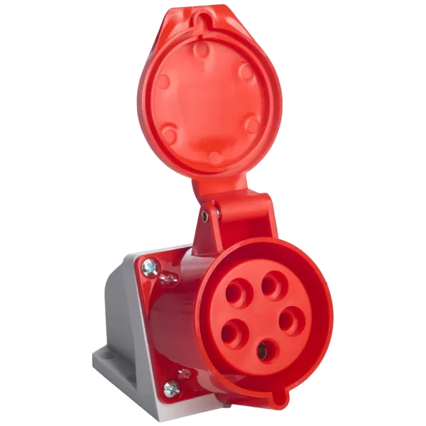 UEA 115 16А 380В 3Р+N+Е IP44 Розетка стаціонарна зовнішня