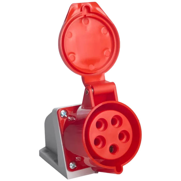 UEA 115 16А 380В 3Р+N+Е IP44 Розетка стаціонарна зовнішня