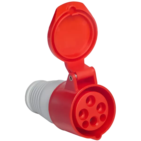 UEA 214 16А 380В 3Р+Е IP44 Розетка переносна