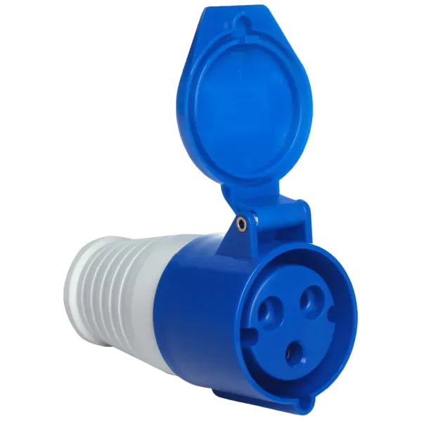 UEA 223 32А 220В 2Р+Е IP44 Розетка переносна