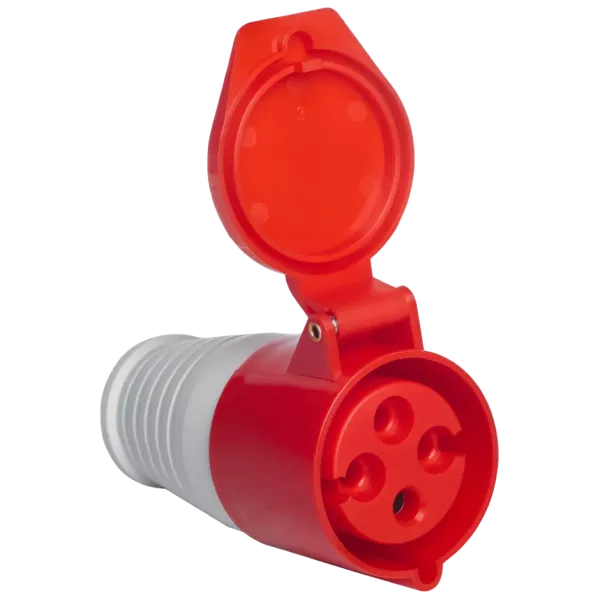 UEA 224 32А 380В 3Р+Е IP44 Розетка переносна