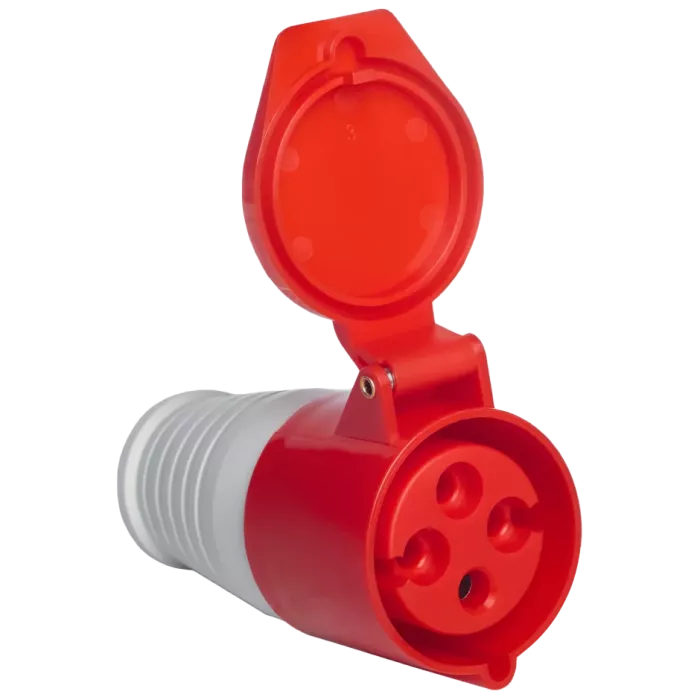 UEA 224 32А 380В 3Р+Е IP44 Розетка переносна