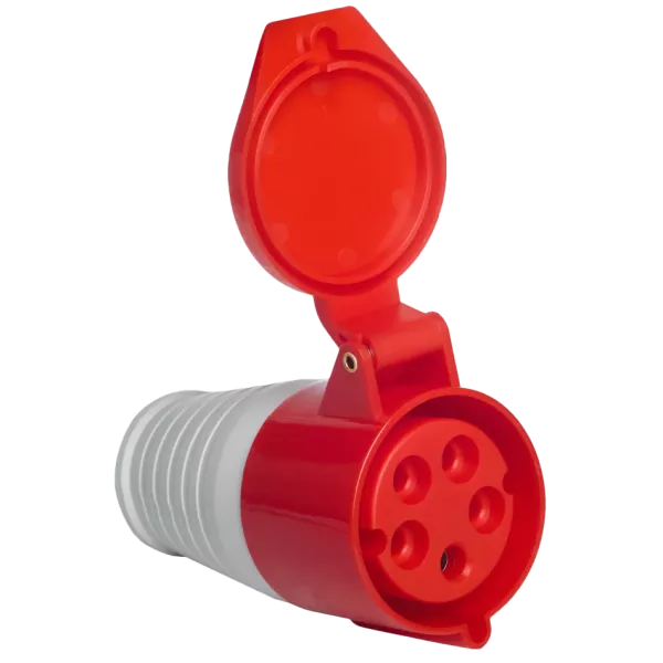 UEA 225 32А 380В 3Р+N+Е IP44 Розетка переносна