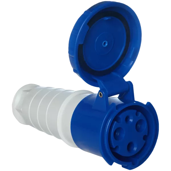 UEA 233 63А 220В 2P+Е IP67 Розетка переносна