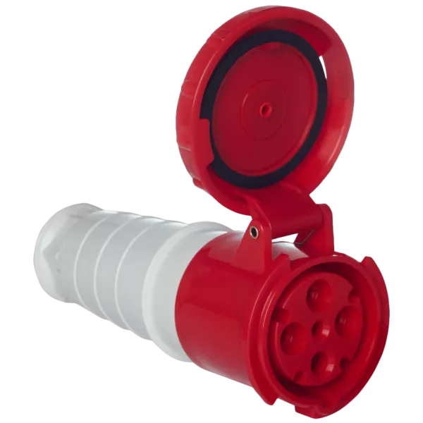 UEA 234 63А 380В 3P+PЕ IP67 Розетка переносна