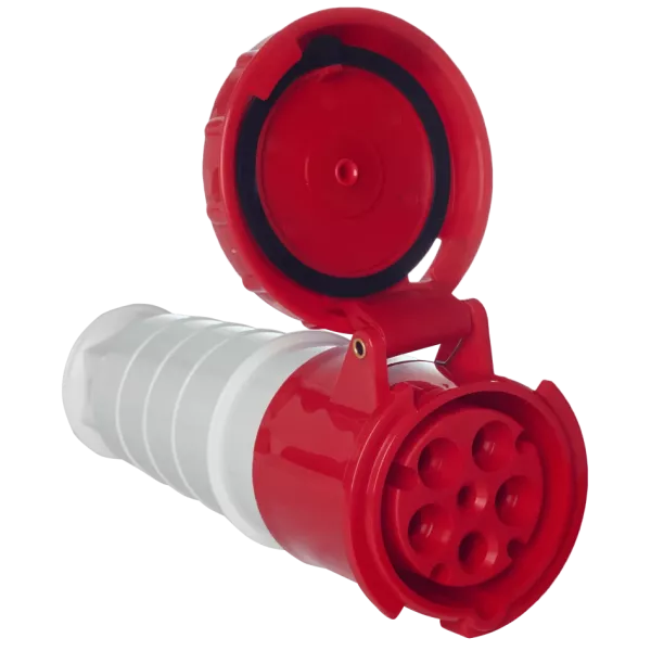 UEA 235 63А 380В 3P+Е+N IP67 Розетка переносна