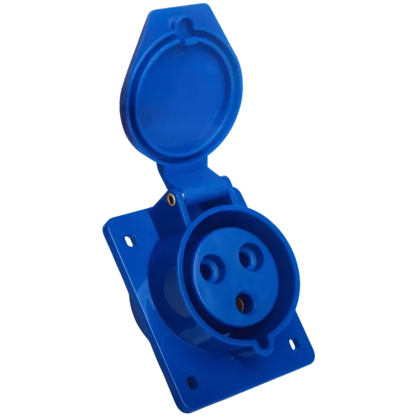 UEA 423 32А 220В 2Р+Е IP44 Розетка стаціонарна внутрішня вбудована