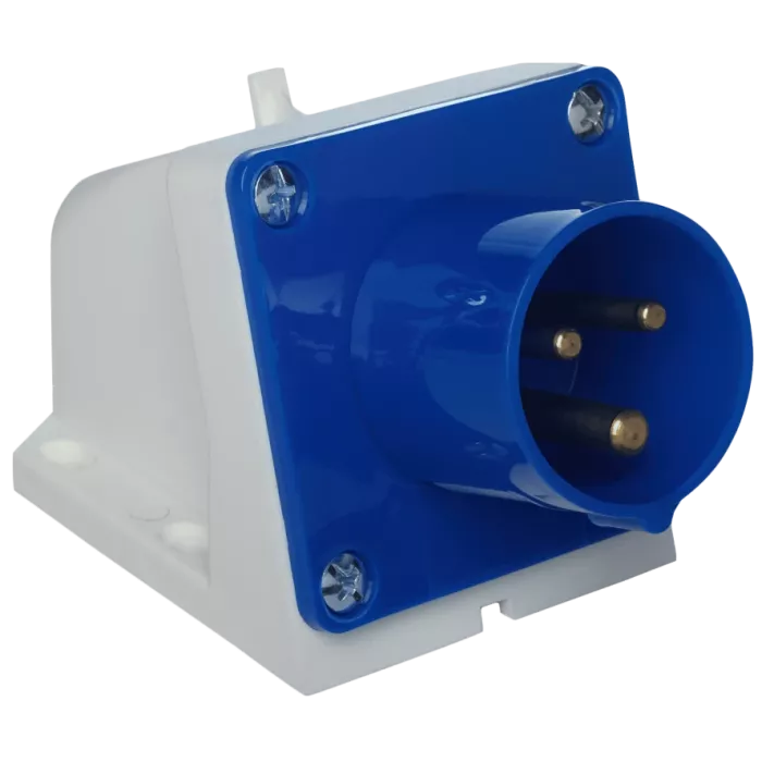 UEA 513 16А 220В 2Р+Е IP44 Розетка стаціонарна настінна