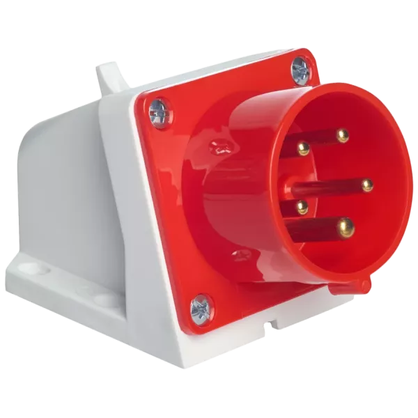 UEA 515 16А 380В 3P+Е+N IP44 Розетка стаціонарна настінна