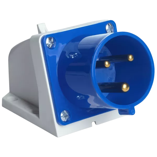 UEA 523 32А 220В 2Р+Е IP44 Розетка стаціонарна настінна