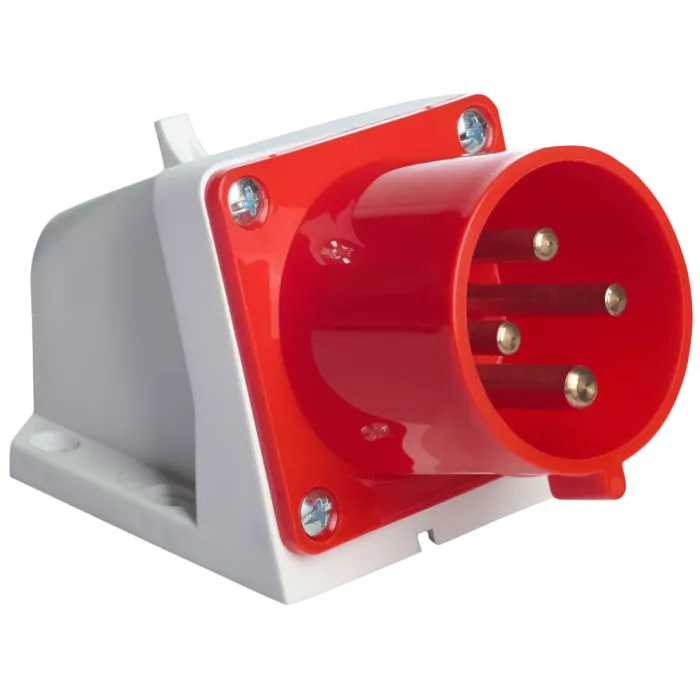 UEA 524 32А 380В 3P+Е IP44 Розетка стаціонарна настінна