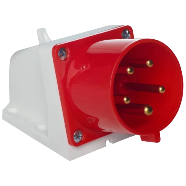 UEA 525 32А 380В 3P+Е+N IP44 Розетка стаціонарна настінна