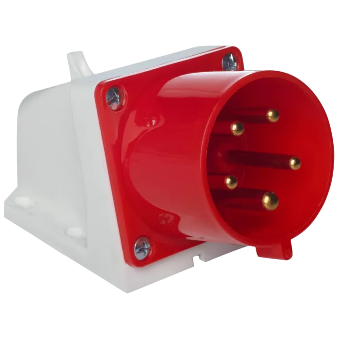 UEA 525 32А 380В 3P+Е+N IP44 Розетка стаціонарна настінна