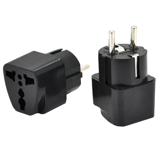 TEFAL Black (YT-AESTTf/B) Перехідник на євророзетку