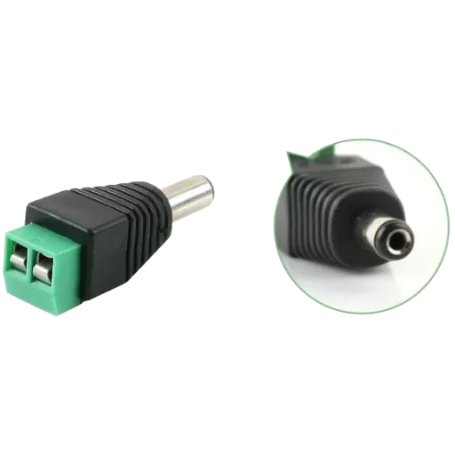 DC-M (D 5,5x2,1(2,5мм)) с клеммами под кабель Роз'єм Тато