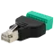 RJ-45(M) (8 контактів) з клемами під кабель Роз'єм