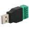 USB (5 контактів) з клемами під кабель Роз'єм