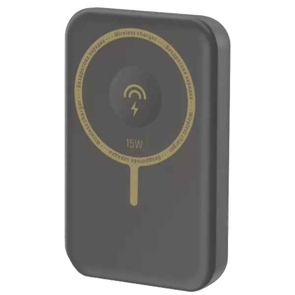 VIDEX VPB-W102 PD20W Grey 10000mAh Повербанк з бездротовою зарядкою