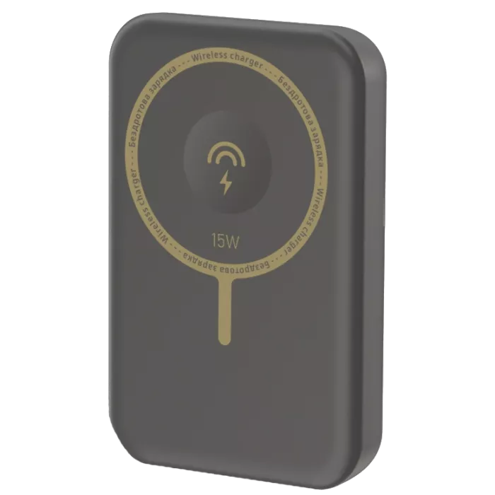 VIDEX VPB-W102 PD20W Grey 10000mAh Повербанк з бездротовою зарядкою