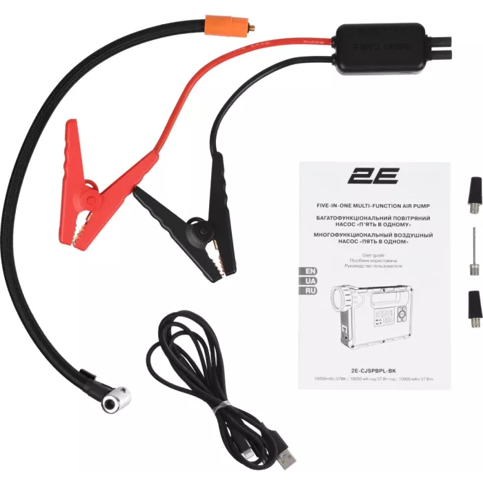 2E Pitman 10000 мА/37 Вт·год струм 400А/пік Пуско-зарядний пристрій